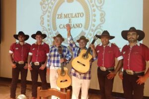 Grupo de Catira Os Considerados, responsáveis pela realização do Festival de Catira Os Considerados em Goiás