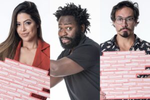 Participantes formam o nono paredão da edição do BBB 22 (Foto: Rede Globo)