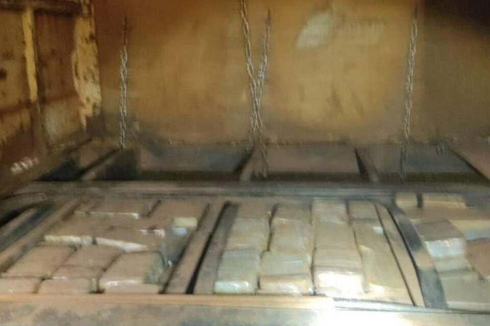 Com apoio da polícia de Goiás, cocaína avaliada em R$ 18 milhões é apreendida
