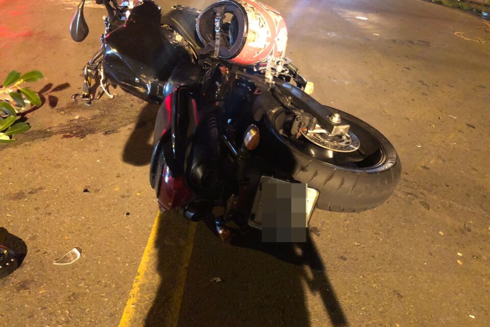 Um motociclista morreu depois de ser atingido por um carro, que não respeitou a sinalização de 'pare', em Goiânia. (Foto: divulgação/Dict)