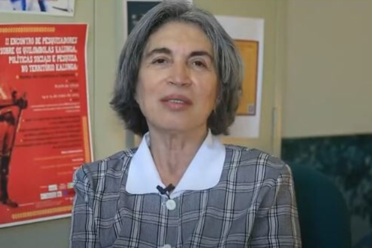 A professora Maria Geralda de Almeida morreu com esclerose múltipla aos 74 anos, neste sábado (19), em Goiânia.