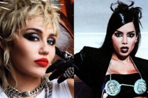 Vaza vídeo de Miley Cyrus ensaiando música de Anitta; cantora se apresenta no Lollapalooza