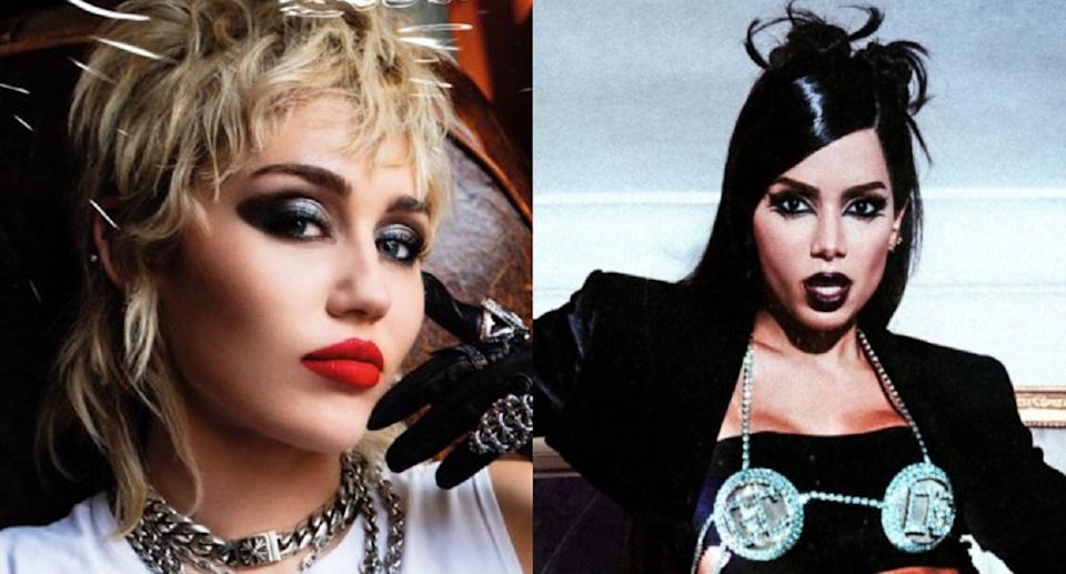 Vaza vídeo de Miley Cyrus ensaiando música de Anitta; cantora se apresenta no Lollapalooza