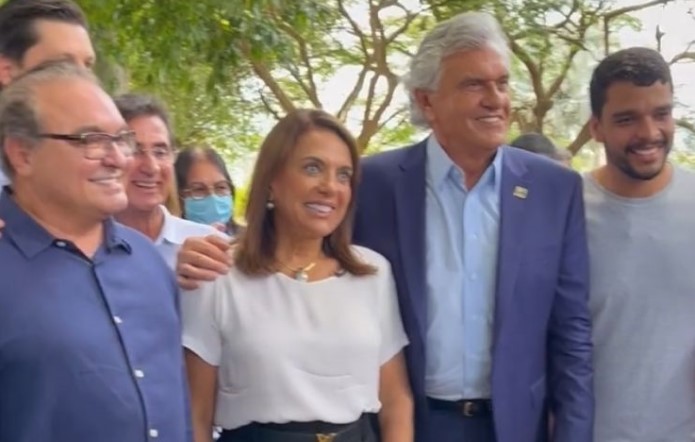 Em Trindade, Caiado antecipa pré-campanha com apoio de Jânio Darrot e Marden Júnior (Foto: Reprodução - Instagram)