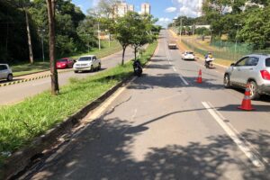 Uma pessoa morre após acidente com moto no setor Faiçalville, em Goiânia (Foto: DICT)