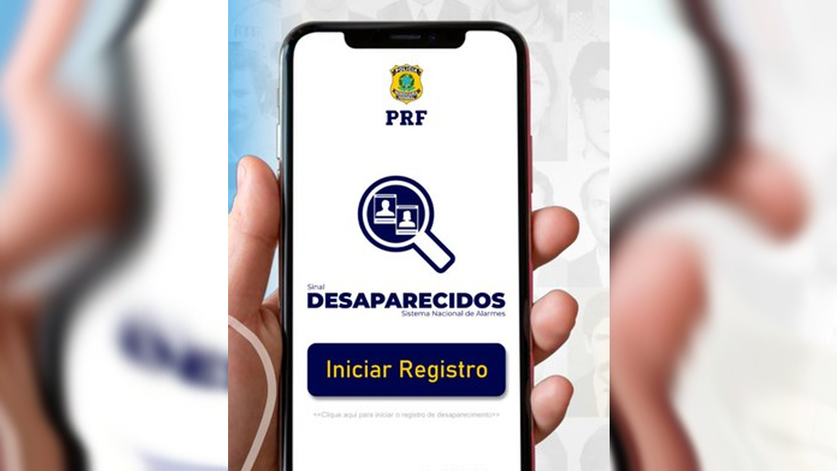 PRF lança sistema para ajudar a localizar pessoas desaparecidas