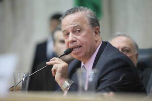 Vereador Camilo Cristófaro é acusado de ter ofendido mulher no Parque Bristol - André Bueno/CMSP/Divulgação