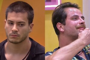 Brothers tiveram desentendimento. BBB 22: "Quer pagar de excluído", diz Gustavo para Arthur Aguiar; assista ao vídeo