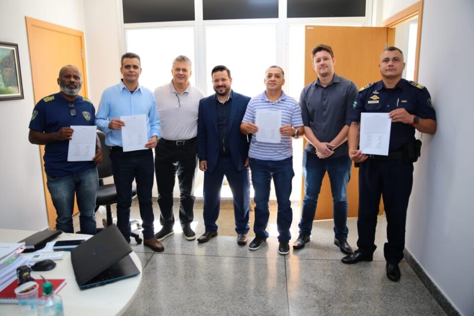 Entidades representativas da GCM de Aparecida entram em acordo com a prefeitura (Foto: SecomAparecida)