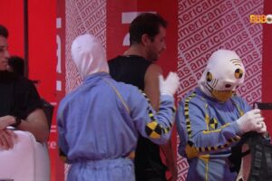 Som surgiu depois de 4 horas de prova. BBB 22: Barulho assusta brothers durante Prova do Líder; áudio é cortado