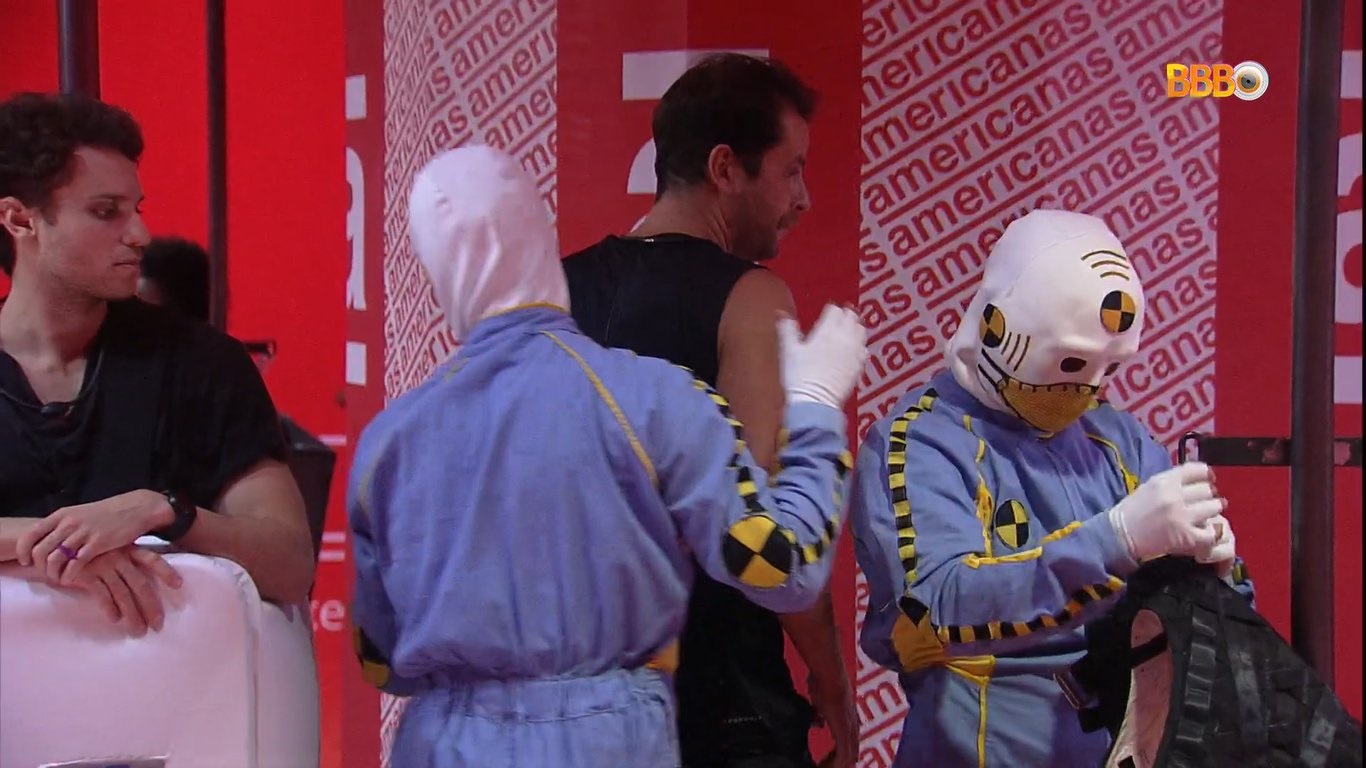 Som surgiu depois de 4 horas de prova. BBB 22: Barulho assusta brothers durante Prova do Líder; áudio é cortado