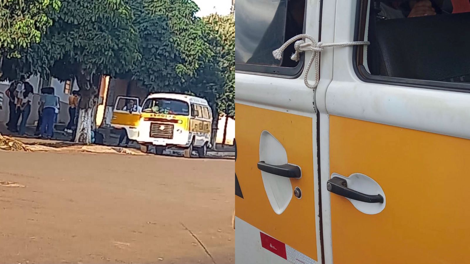 Pais e estudantes denunciam más condições em transporte escolar de Doverlândia (GO)