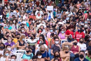 Servidores da Rede Municipal de Educação de Goiânia aprovaram indicativo de greve da categoria a partir da próxima quinta-feira (10). (Foto: Jucimar de Sousa/Mais Goiás)