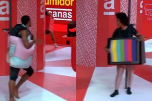 Prova do 'BBB 22' tem mais duas desistências e bate-boca entre Paulo André e Natália: 'Vai fazer eu me estressar aqui?', diz brother