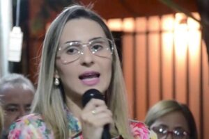 A Justiça eleitoral cassou, nesta semana, o mandato da vereadora Tais Lopes (PSDB), presidente da Câmara Municipal de Palmeiras de Goiás. (Foto: reprodução)