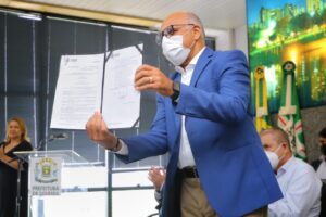 Rogério Cruz sanciona revisão do Plano Diretor de Goiânia: veja principais pontos (Foto: Prefeitura de Goiânia)
