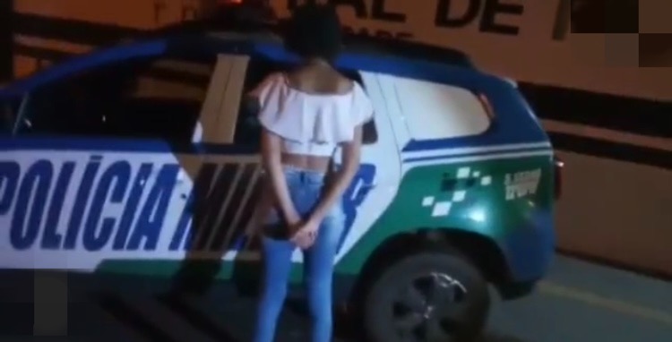 Suspeita acreditava que o animal estivesse doente e por isso o sacrificou (Foto: Reprodução- PM)