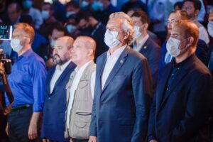 Acompanhado de ministro, Caiado fala do uso de máscaras e de data-base; confira (Foto: Jucimar de Sousa - Mais Goíás)