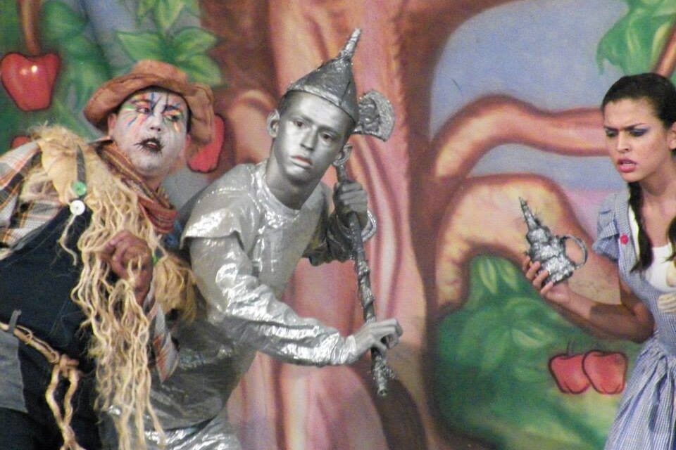espetáculo "O Mágico de Oz" em Goiânia