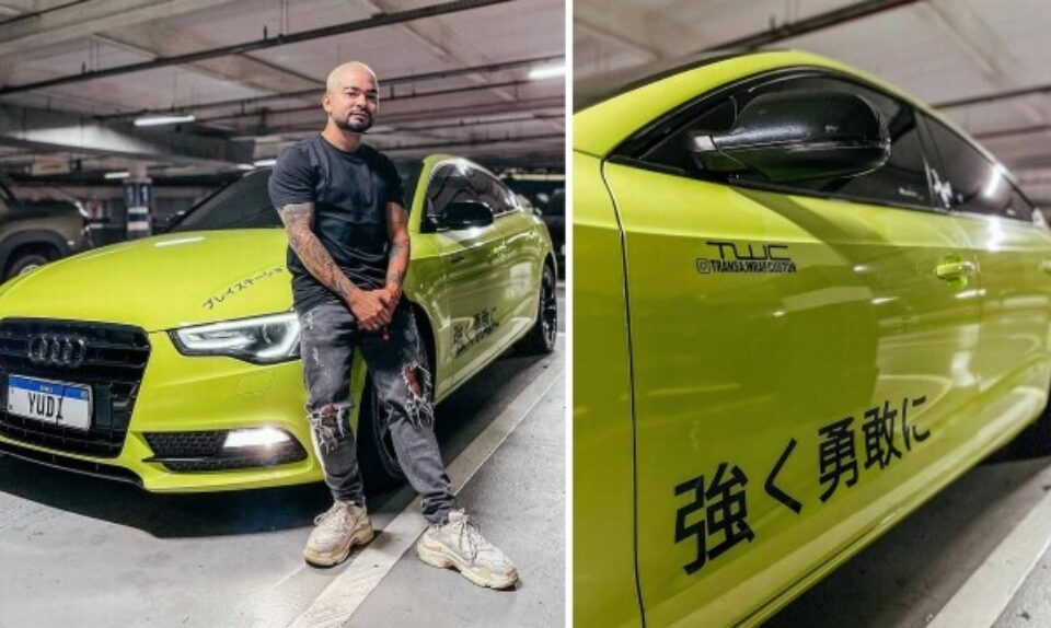Yudi Tamashiro ostenta carrão personalizado avaliado em R$ 350 mil