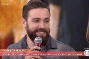 Lucas Valença ganhou fama ao escoltar Eduardo Cunha. 'Hipster da federal' morto em Goiás virou sensação na web em 2016