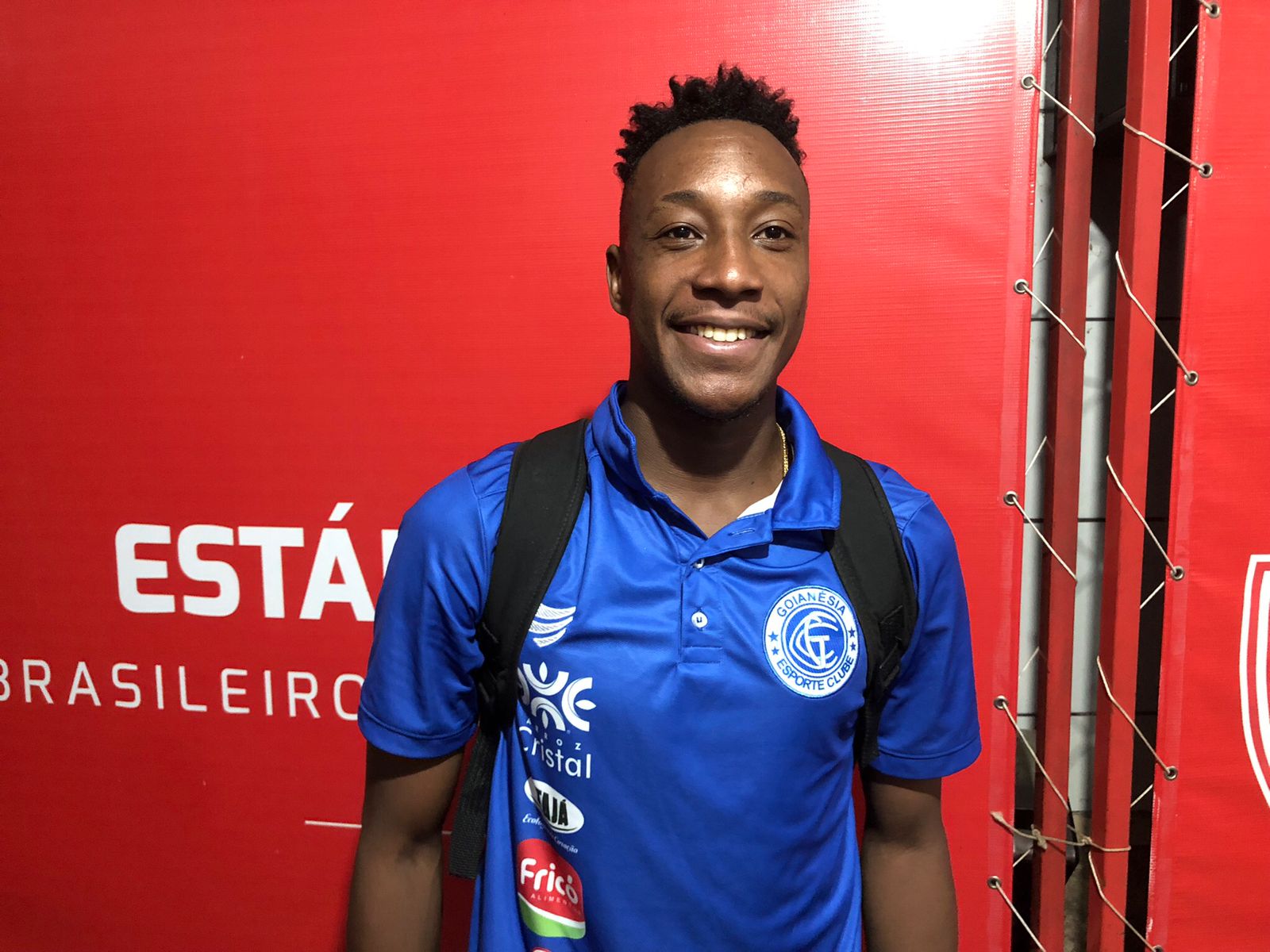 Atacante Joãozinho, no OBA