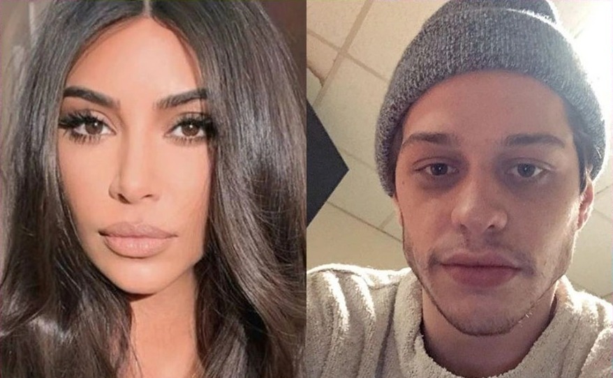 Kanye West Casal era visto em clima de romance desde novembro. Kim Kardashian oficializa namoro com Pete Davidson; veja fotos Kanye West