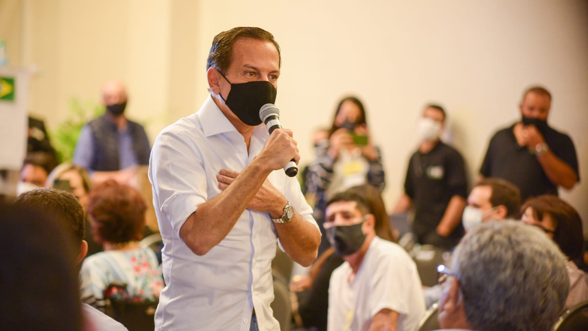 Doria visita Trindade e Goiânia para se reunir com aliados do diretório