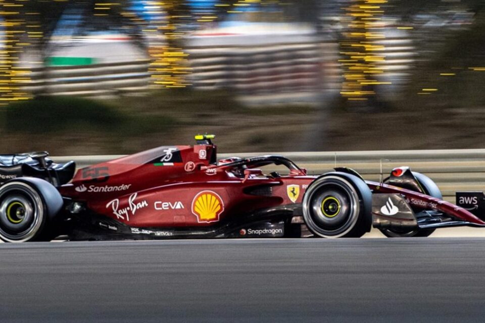 Carlos Sainz na pré-temporada da Fórmula 1