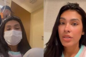 'Peido internacional', brincou a cantora e ex-BBB nas redes sociais. Pocah vira notícia em mídia internacional após 'peido preso'