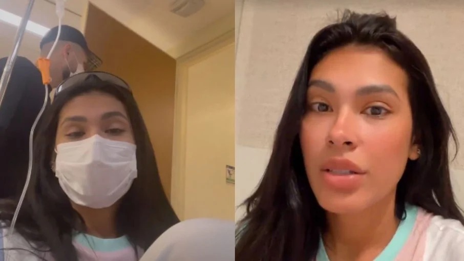 'Peido internacional', brincou a cantora e ex-BBB nas redes sociais. Pocah vira notícia em mídia internacional após 'peido preso'