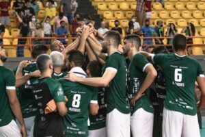Jogadores do Goiás Vôlei