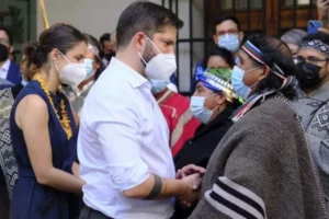 Presidente chileno, Gabriel Boric. (Foto: Agência FolhaPress)