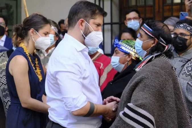 Presidente chileno, Gabriel Boric. (Foto: Agência FolhaPress)