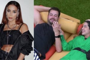 Anitta revela interesse em Gustavo, do 'BBB 22', e diz que Laís só ficou com ele para não ser votada: 'Eu assistia ainda nessa fase'