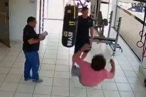 Síndico agredido por professor de artes marciais recebe alta no DF: "não guardo mágoa" (Foto: Reprodução)