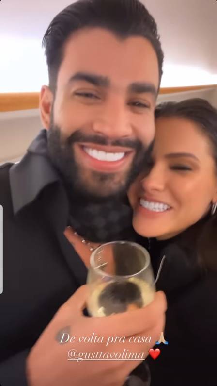 Casal viajou por Portugal e Inglaterra. Sertanejo Gusttavo Lima e Andressa Suita podam coladinhos: "aconchego"; veja fotos