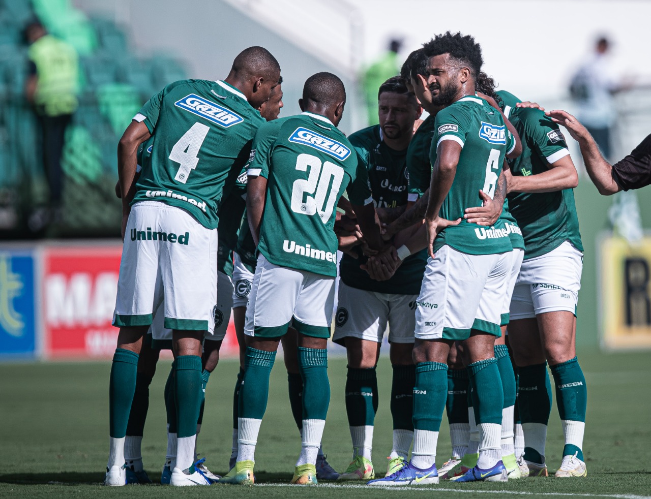 Elenco do Goiás 2022 na Serrinha