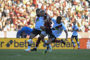 Jogo entre Flamengo e Vasco no primeiro turno do Campeonato Carioca