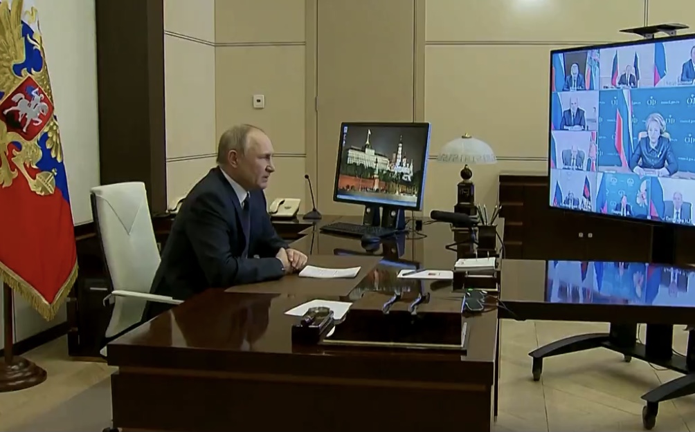 Redes sociais ganham destaque no conflito entre Ucrânia e Rússia. (Foto: Captura de vídeo/ g1)