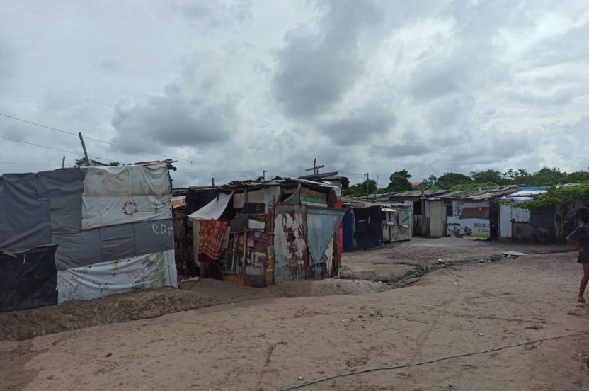 A ocupação Valdice Teles, um dia após operação policial em que um membro do MTST foi morto - Babi Monteiro/Divulgação/MTST