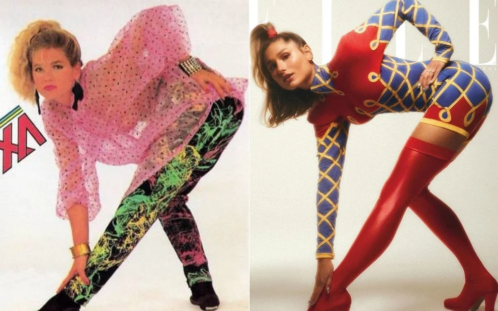 Sasha diz que se emocionou ao usar roupas de Xuxa para ensaio: 'Muito especial'