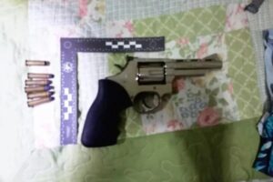 Mulher foi presa por tentativa de homicídio. Agente penitenciário se nega a mostrar mensagens em celular e é baleado pela esposa