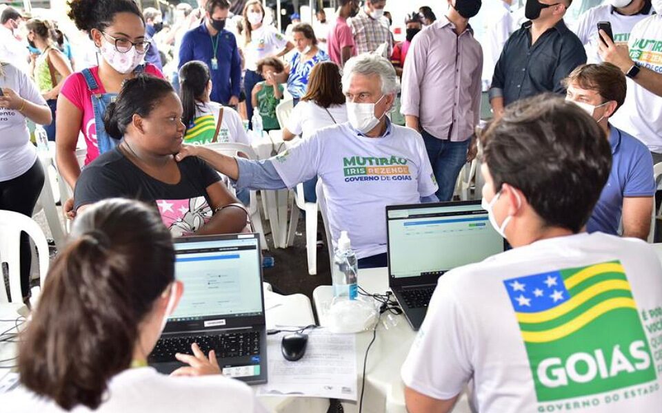 Atendimentos no Mutirão Governo de Goiás
