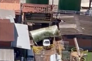 Explosão mata dois em fábrica de Maringá no Paraná durante visita de Moro