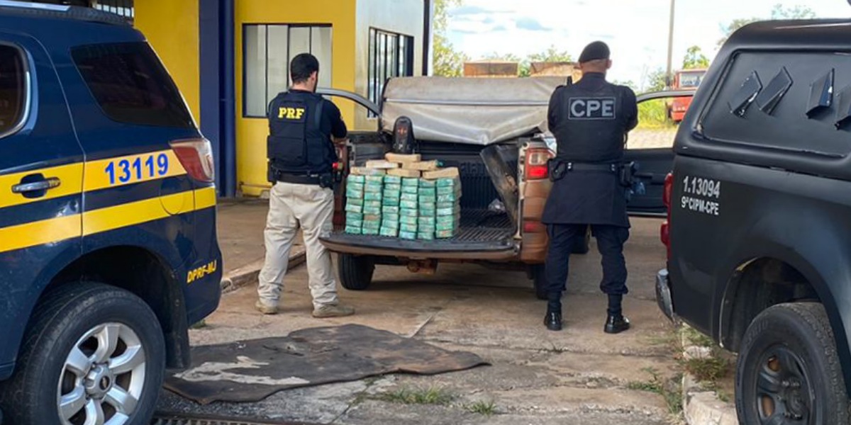 Dois homens são presos com mais de 55 kg de cocaína em Turvânia