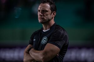 Bruno Pivetti, treinador do Goiás na Serrinha