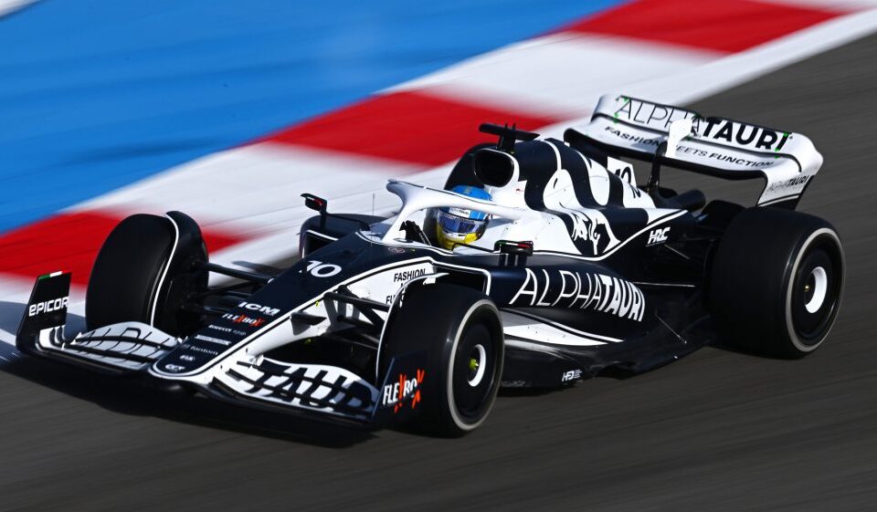 Pierre Gasly, da AlphaTauri, em 2022