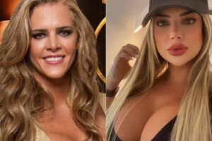 Modelo e ex-Fazenda apareceu quase irreconhecível. Denise Rocha, a Furacão da CPI, choca com mudança e revela procedimentos que fez fotos