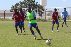 Grêmio Anápolis treinando para a Copa do Brasil